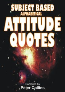 Subject Based Attitude Quotes - Colour