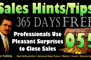 Professionals Use Pleasant Surprises to Close Sales