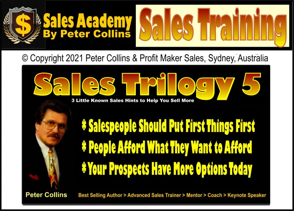 Sales Academy - Sales Trilogy 05