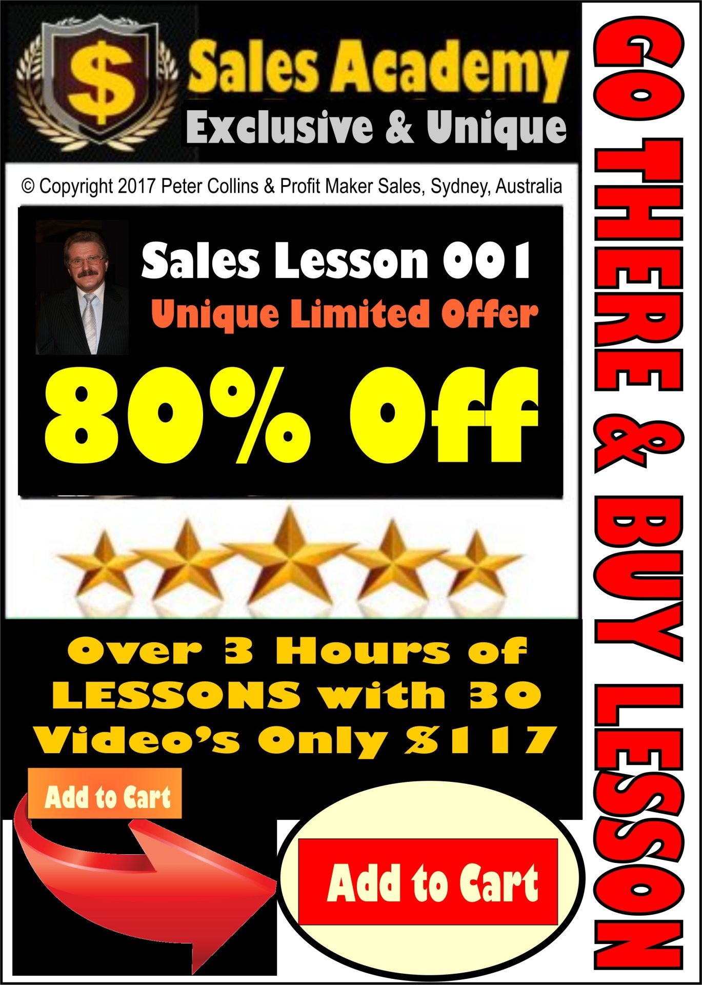 051 = Sales Trilogy 201-01 – Exclusive Course Content, Copyright and Overview – 30 Videos – Over 3 Hours of Video Content